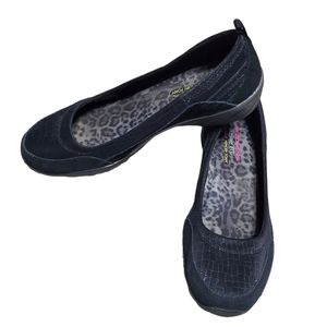 Skechers Relaxed Fit Black Lurex Shoes. Sz.11 Like new condition!